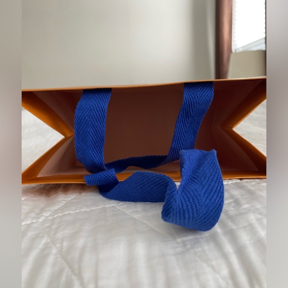 Louis Vuitton shopping bag orange blue. Fantastic condition. Only stored - Picture 3 of 9